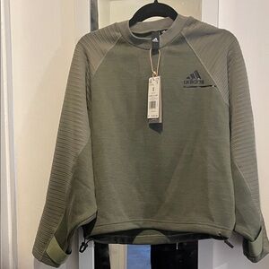 Adidas Khaki Green Pullover